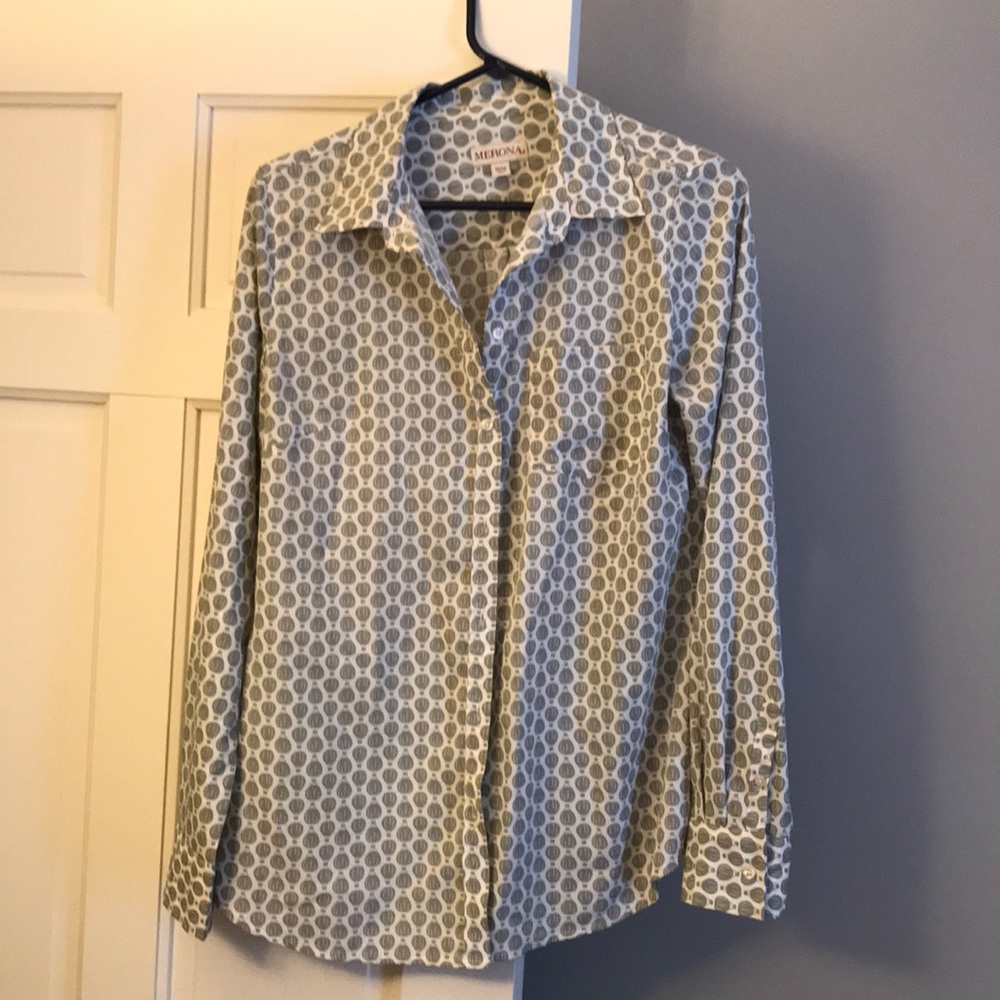 Grey balloon shirt